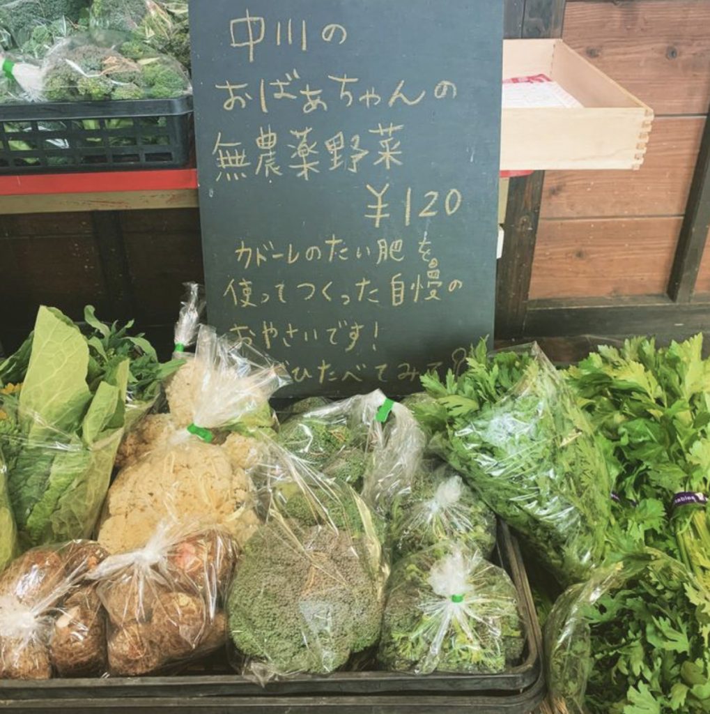 中川のおばあちゃんの無農薬野菜